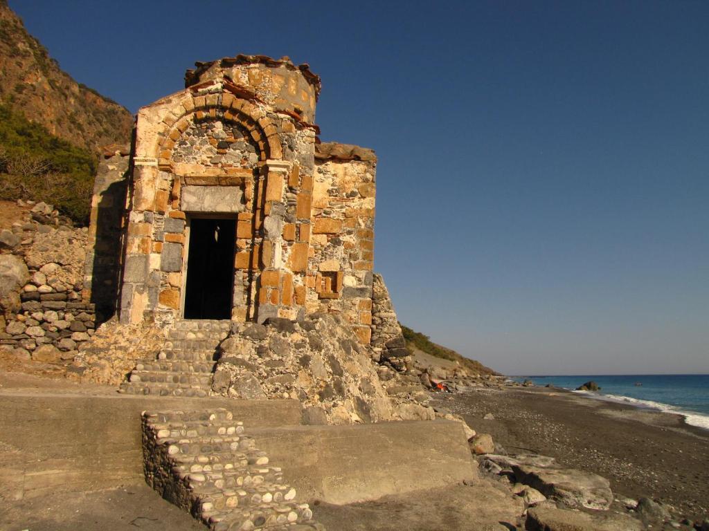 Paralia Guest House Agia Ruméli Exterior foto